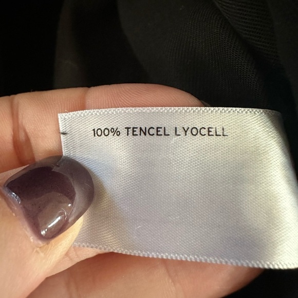 Women's plus size Cascading Tencel Trench jacket 2X Black NWT Safari Gorpcore - Picture 9 of 10